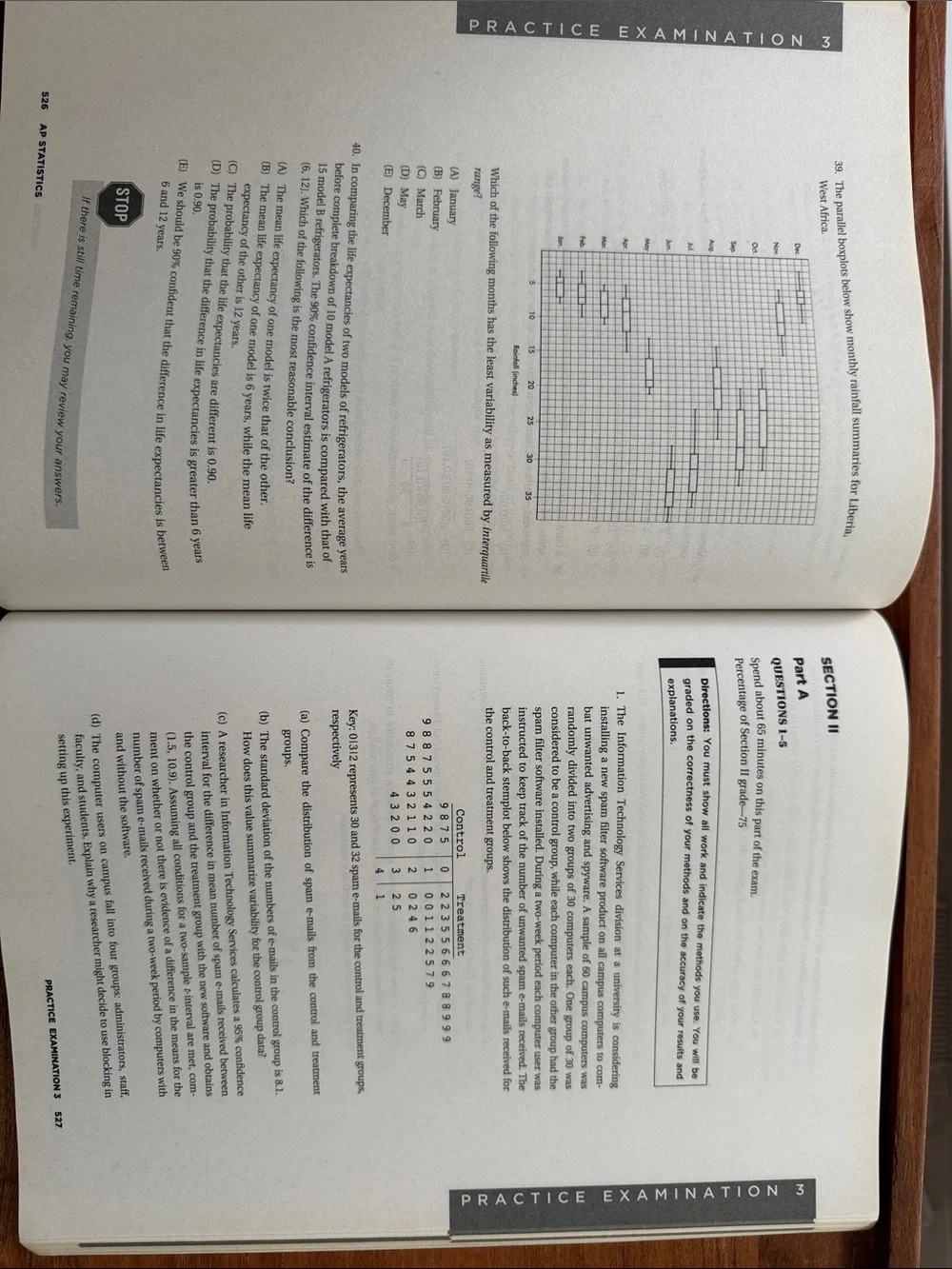 Barrons AP Statistics 9th Ed. Test Prep Martin Sternstein Paperback Study Guide